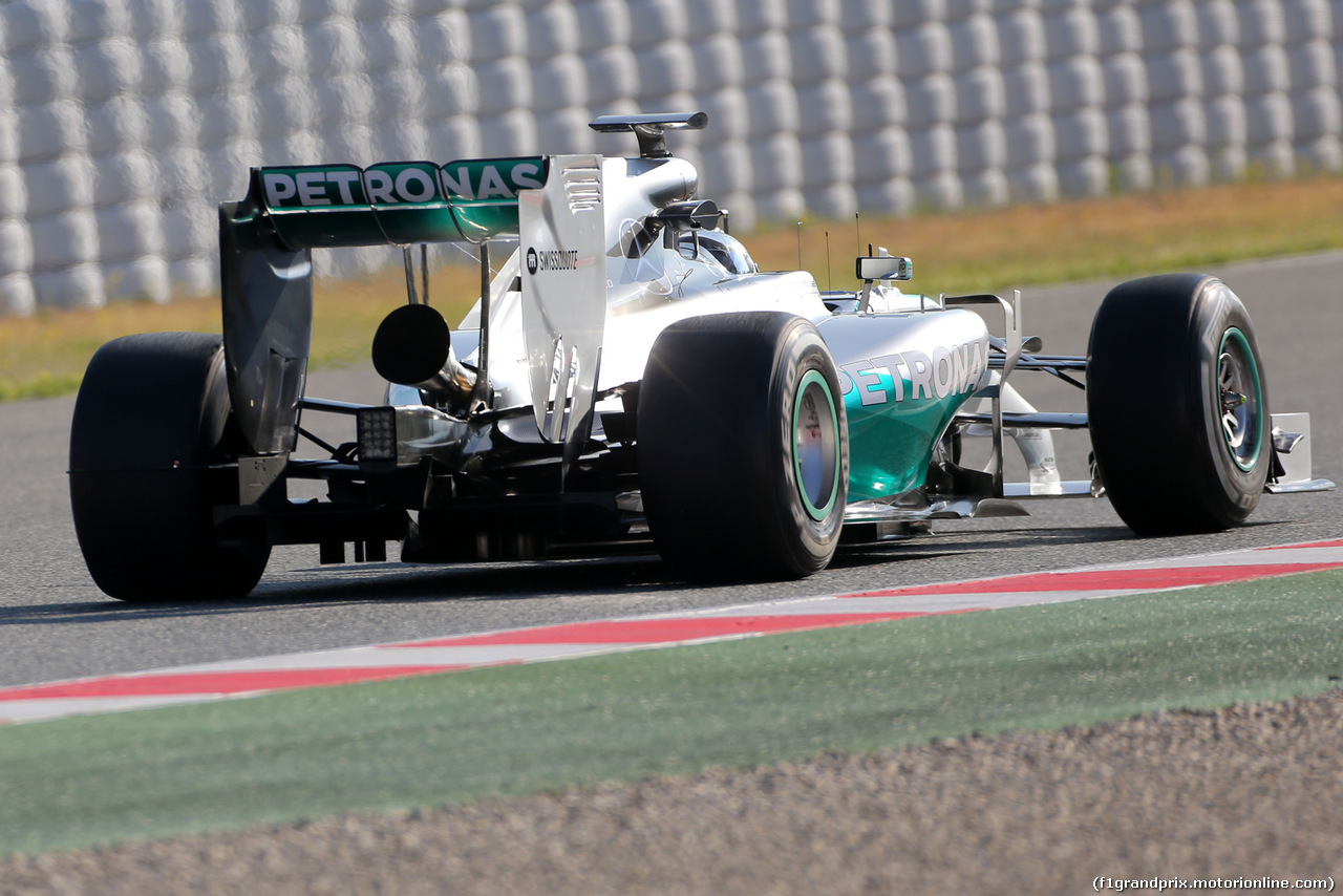 TEST BARCELLONA 14 MAGGIO, Nico Rosberg (GER), Mercedes AMG F1 Team 
14.05.2014. Formula One Testing, Barcelona, Spain, Day Two.