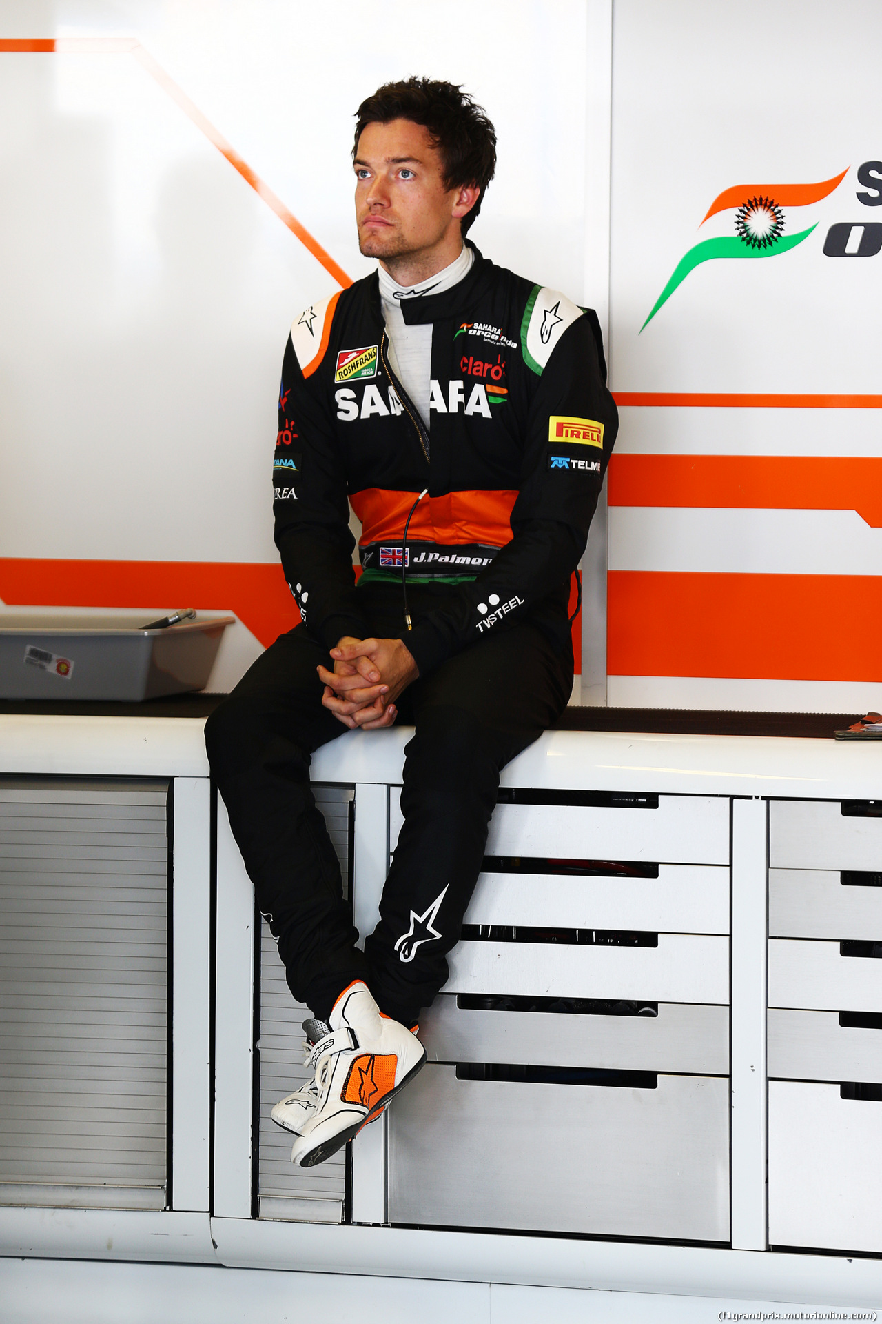 TEST F1 ABU DHABI 25 NOVEMBRE, Jolyon Palmer (GBR) Sahara Force India F1 Team Test Driver.
25.11.2014.