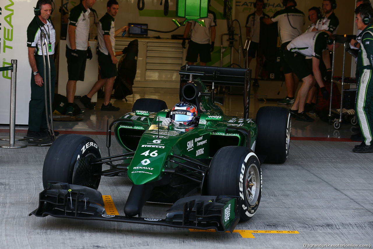 TEST F1 ABU DHABI 25 NOVEMBRE