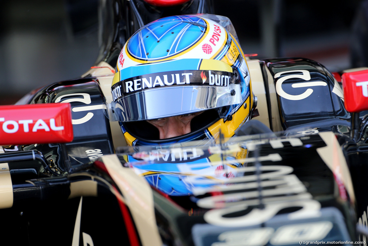 TEST F1 ABU DHABI 25 NOVEMBRE, Charles Pic (FRA), Third Driver, Lotus F1 Team 
25.11.2014.