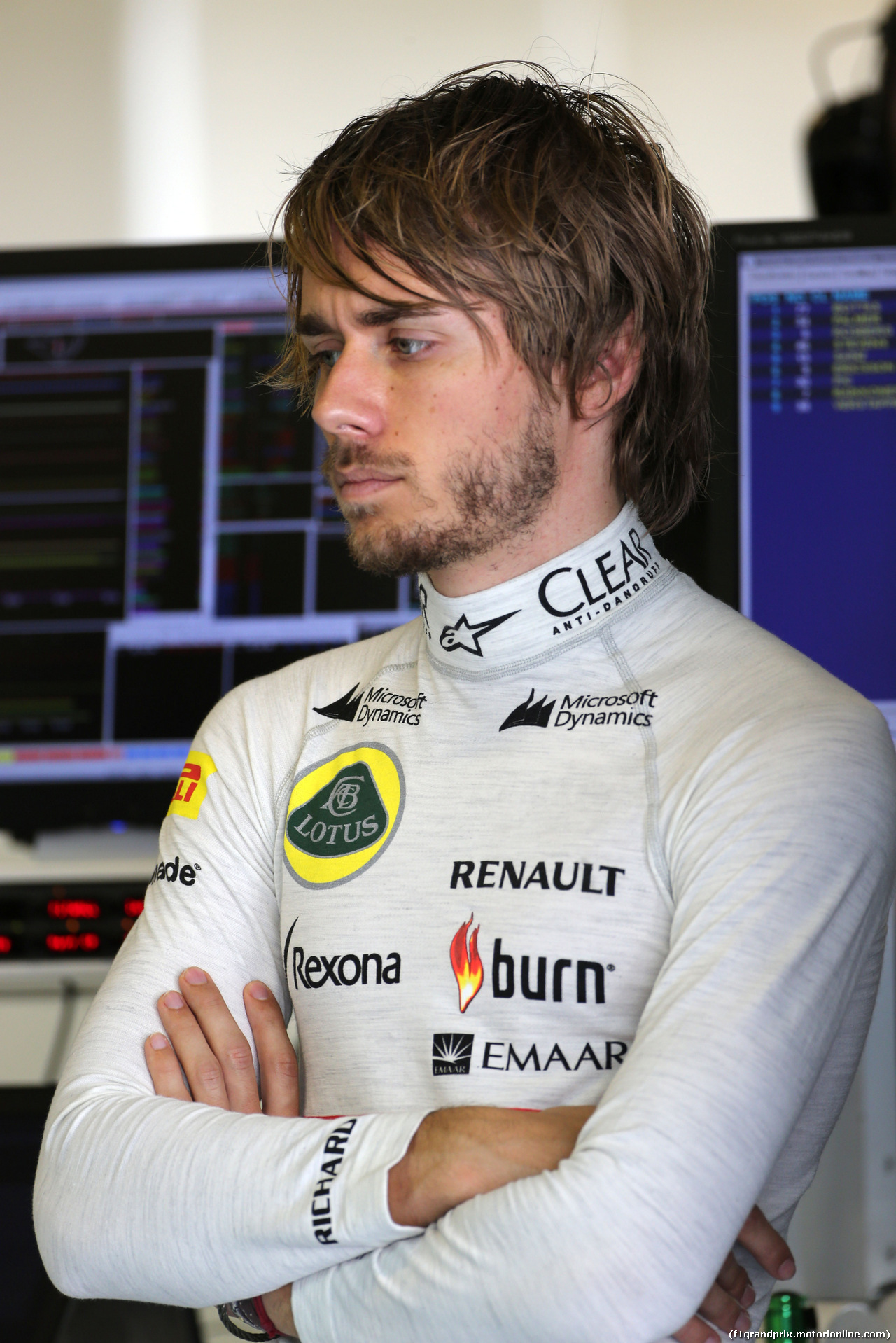 TEST F1 ABU DHABI 25 NOVEMBRE, Charles Pic (FRA), Third Driver, Lotus F1 Team 
25.11.2014.