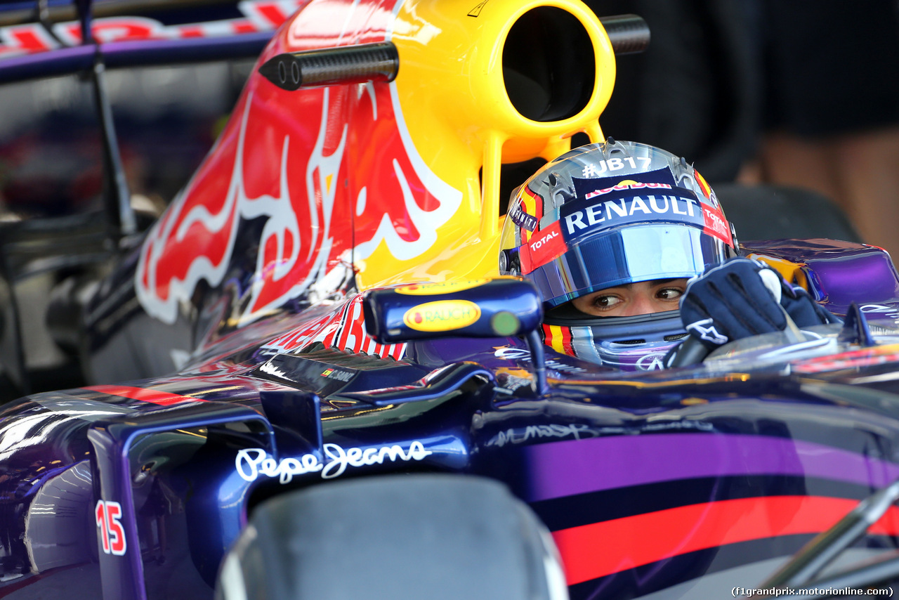 TEST F1 ABU DHABI 25 NOVEMBRE, Carlos Sainz (ESP), Red Bull Racing 
25.11.2014.