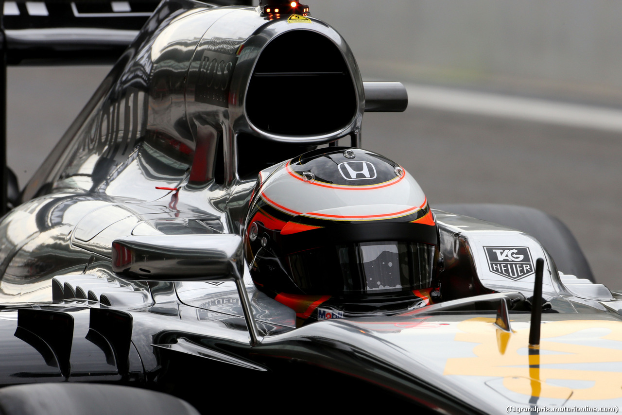 TEST F1 ABU DHABI 25 NOVEMBRE, Stoffel Vandoorne (BEL), third driver, McLaren F1 Team 
25.11.2014.