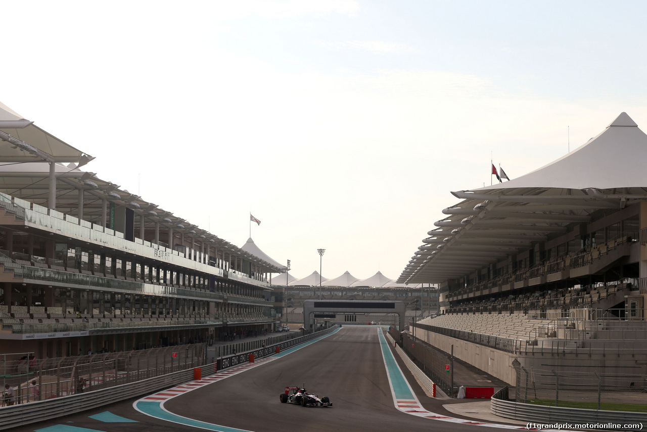TEST F1 ABU DHABI 25 NOVEMBRE, Max Verstappen (NL), Scuderia Toro Rosso 
25.11.2014.