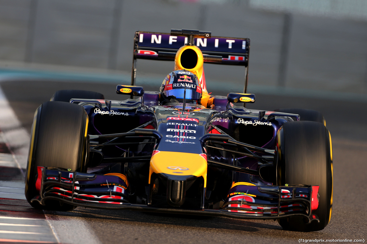 TEST F1 ABU DHABI 25 NOVEMBRE