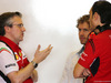 TEST F1 ABU DHABI 25 NOVEMBRE, Pat Fry (GBR), Ferrari, Technical Director e Sebastian Vettel (GER)
25.11.2014.