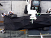 TEST F1 ABU DHABI 25 NOVEMBRE, The McLaren MP4-29 of Stoffel Vandoorne (BEL) McLaren Test e Reserve Driver is recovered back to the pits on the back of a truck.
25.11.2014.
