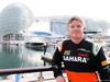 TEST F1 ABU DHABI 25 NOVEMBRE, Spike Goddard (AUS) Sahara Force India F1 Team Test Driver.
25.11.2014.
