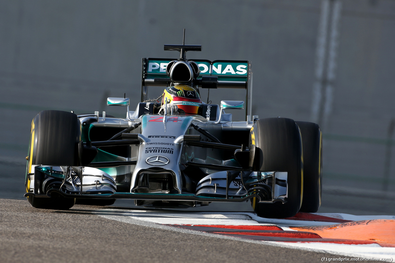TEST F1 ABU DHABI 26 NOVEMBRE, Pascal Wehrlein (GER), Mercedes AMG F1 Team 
26.11.2014.
