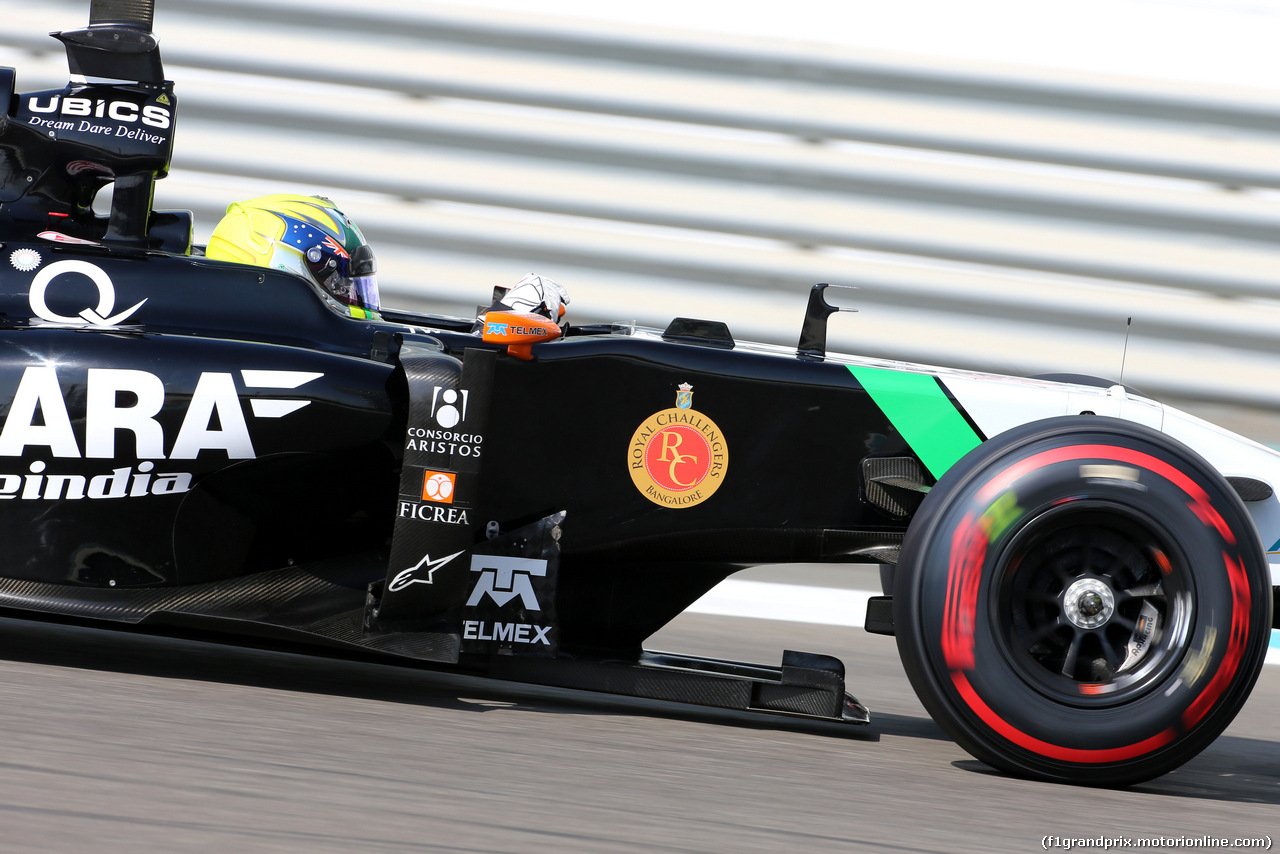 TEST F1 ABU DHABI 26 NOVEMBRE, Spike Goddard (AUS), Force India F1 Team 
26.11.2014.