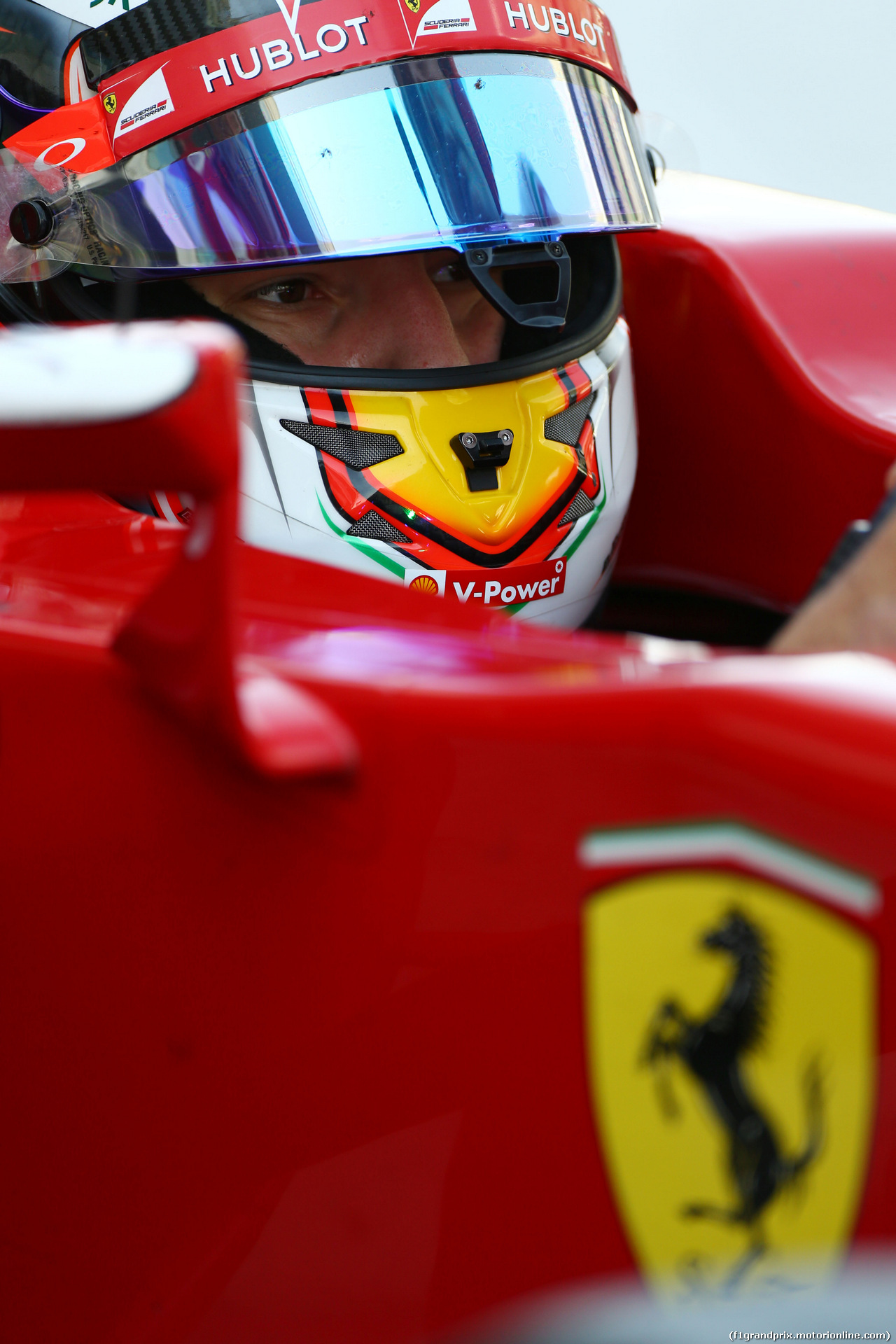 TEST F1 ABU DHABI 26 NOVEMBRE, Raffaele Marciello (ITA) Ferrari F14-T Test Driver.
26.11.2014.