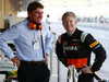 TEST F1 ABU DHABI 26 NOVEMBRE, Spike Goddard (AUS) Sahara Force India F1 Team Test Driver (Right).
26.11.2014.