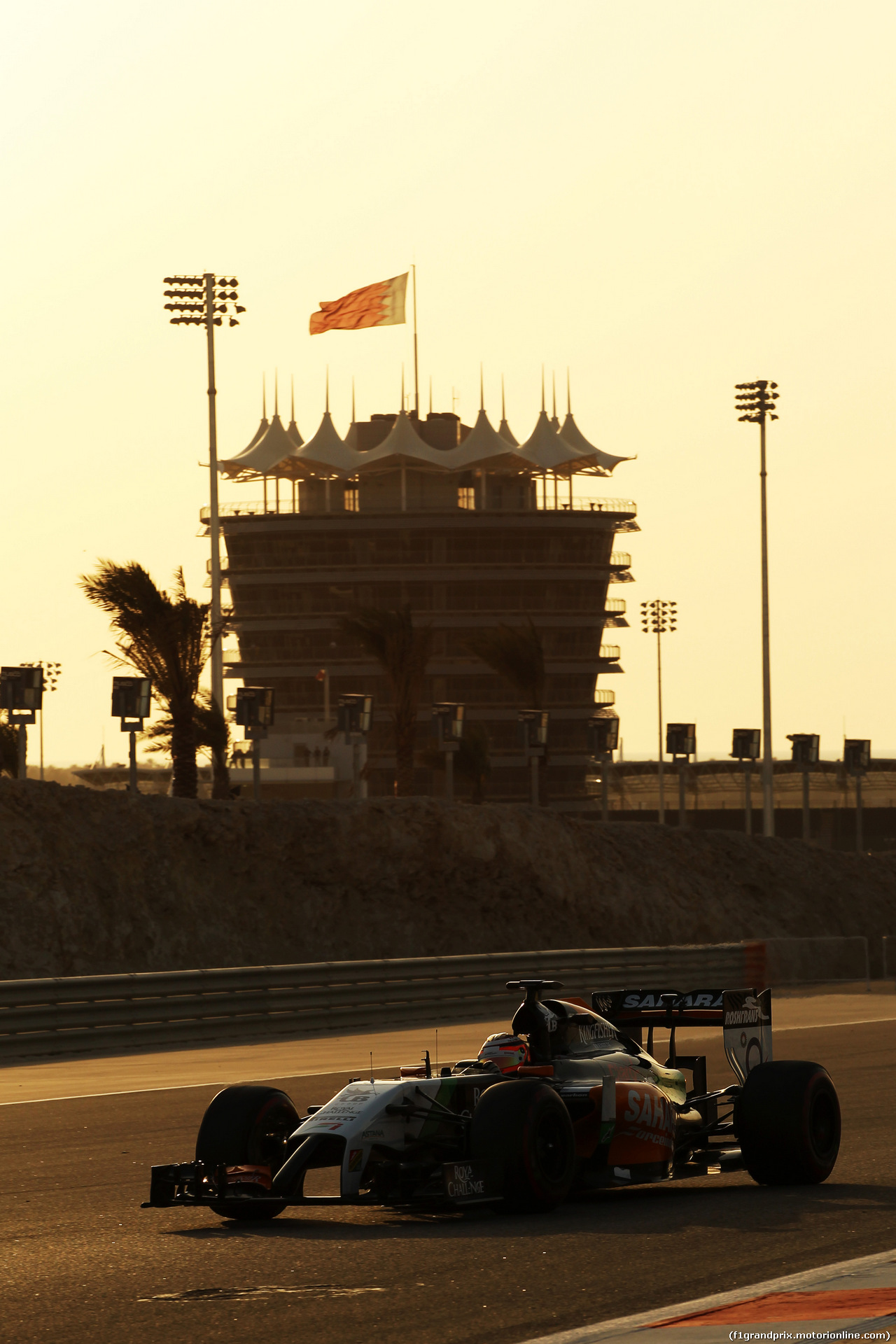 TEST F1 BAHRAIN 01 MARZO, Nico Hulkenberg (GER) Sahara Force India F1 VJM07.
01.03.2014. Formula One Testing, Bahrain Test Two, Day Three, Sakhir, Bahrain.