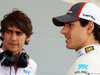 TEST F1 BAHRAIN 01 MARZO, (L to R): Esteban Gutierrez (MEX) Sauber with team mate Adrian Sutil (GER) Sauber.
01.03.2014. Formula One Testing, Bahrain Test Two, Day Three, Sakhir, Bahrain.