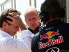 TEST F1 BAHRAIN 01 MARZO, (L to R): Christian Horner (GBR) Red Bull Racing Team Principal with Dr Helmut Marko (AUT) Red Bull Motorsport Consultant e Jonathan Wheatley (GBR) Red Bull Racing Team Manager.
01.03.2014. Formula One Testing, Bahrain Test Two, Day Three, Sakhir, Bahrain.