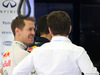 TEST F1 BAHRAIN 01 MARZO, Sebastian Vettel (GER), Red Bull Racing e Christian Horner (GBR), Red Bull Racing, Sporting Director 
01.03.2014. Formula One Testing, Bahrain Test Two, Day Three, Sakhir, Bahrain.