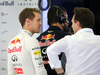 TEST F1 BAHRAIN 01 MARZO, Sebastian Vettel (GER), Red Bull Racing e Christian Horner (GBR), Red Bull Racing, Sporting Director 
01.03.2014. Formula One Testing, Bahrain Test Two, Day Three, Sakhir, Bahrain.