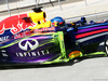TEST F1 BAHRAIN 02 MARZO, Sebastian Vettel (GER) Red Bull Racing RB10 running flow-vis paint on the sidepod.
02.03.2014. Formula One Testing, Bahrain Test Two, Day Four, Sakhir, Bahrain.