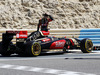 TEST F1 BAHRAIN 02 MARZO, Romain Grosjean (FRA) Lotus F1 E22 stops on the circuit.
02.03.2014. Formula One Testing, Bahrain Test Two, Day Four, Sakhir, Bahrain.