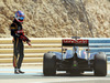 TEST F1 BAHRAIN 02 MARZO, Romain Grosjean (FRA) Lotus F1 E22 stops on the circuit.
02.03.2014. Formula One Testing, Bahrain Test Two, Day Four, Sakhir, Bahrain.