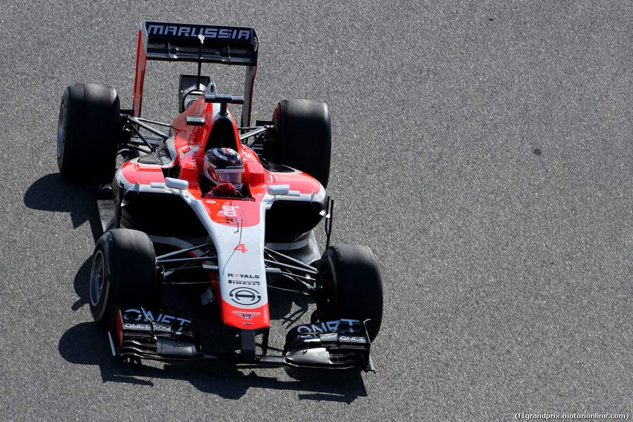TEST F1 BAHRAIN 02 MARZO, Max Chilton (GBR), Marussia F1 Team 
02.03.2014. Formula One Testing, Bahrain Test Two, Day Four, Sakhir, Bahrain.