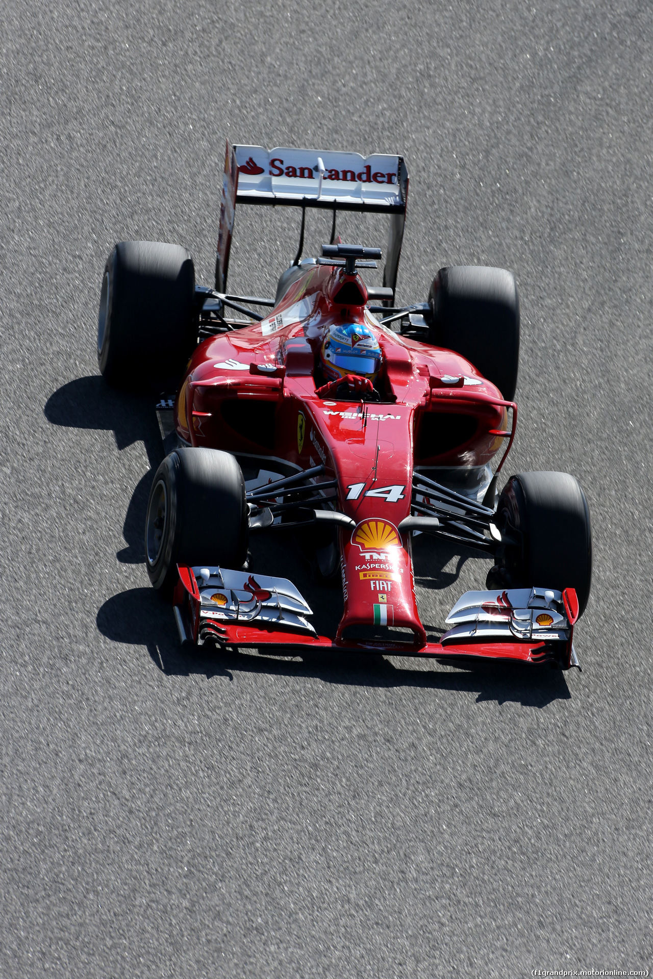 TEST F1 BAHRAIN 02 MARZO, Fernando Alonso (ESP), Ferrari 
02.03.2014. Formula One Testing, Bahrain Test Two, Day Four, Sakhir, Bahrain.