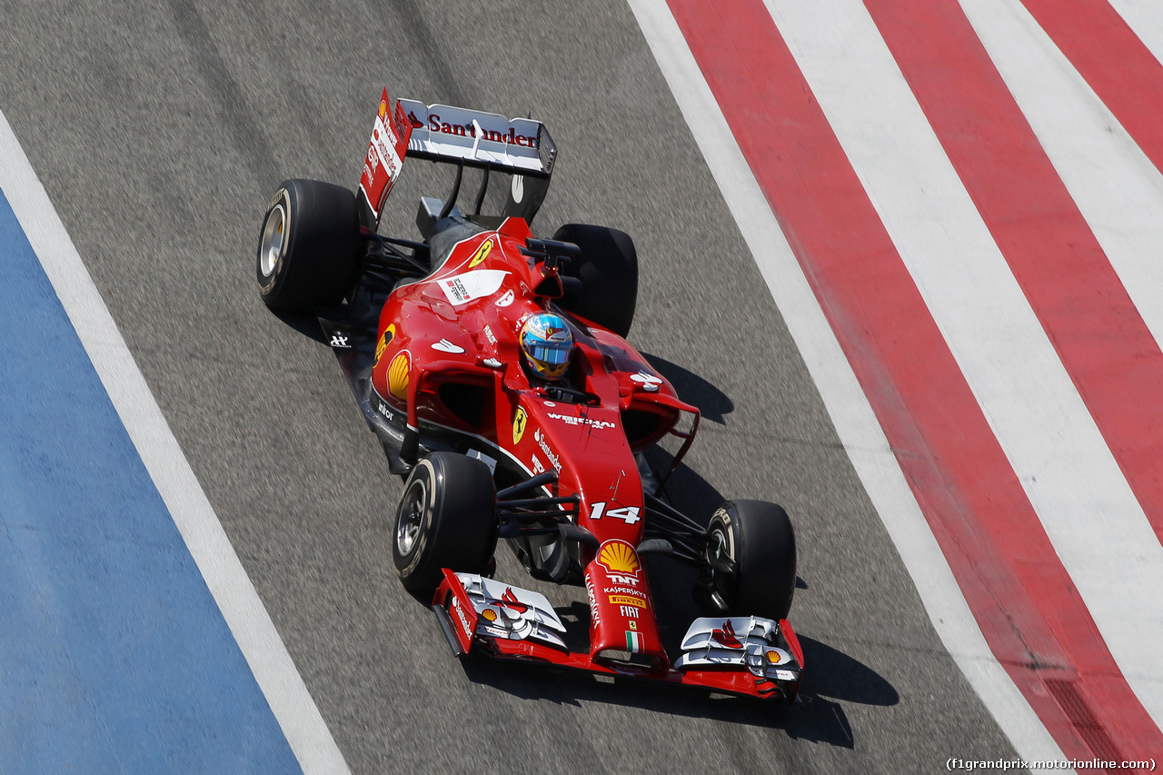 TEST F1 BAHRAIN 02 MARZO, Fernando Alonso (ESP) Ferrari F14-T.
02.03.2014. Formula One Testing, Bahrain Test Two, Day Four, Sakhir, Bahrain.