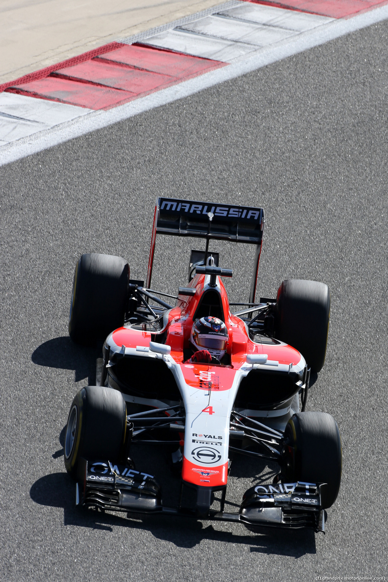 TEST F1 BAHRAIN 02 MARZO, Max Chilton (GBR), Marussia F1 Team 
02.03.2014. Formula One Testing, Bahrain Test Two, Day Four, Sakhir, Bahrain.