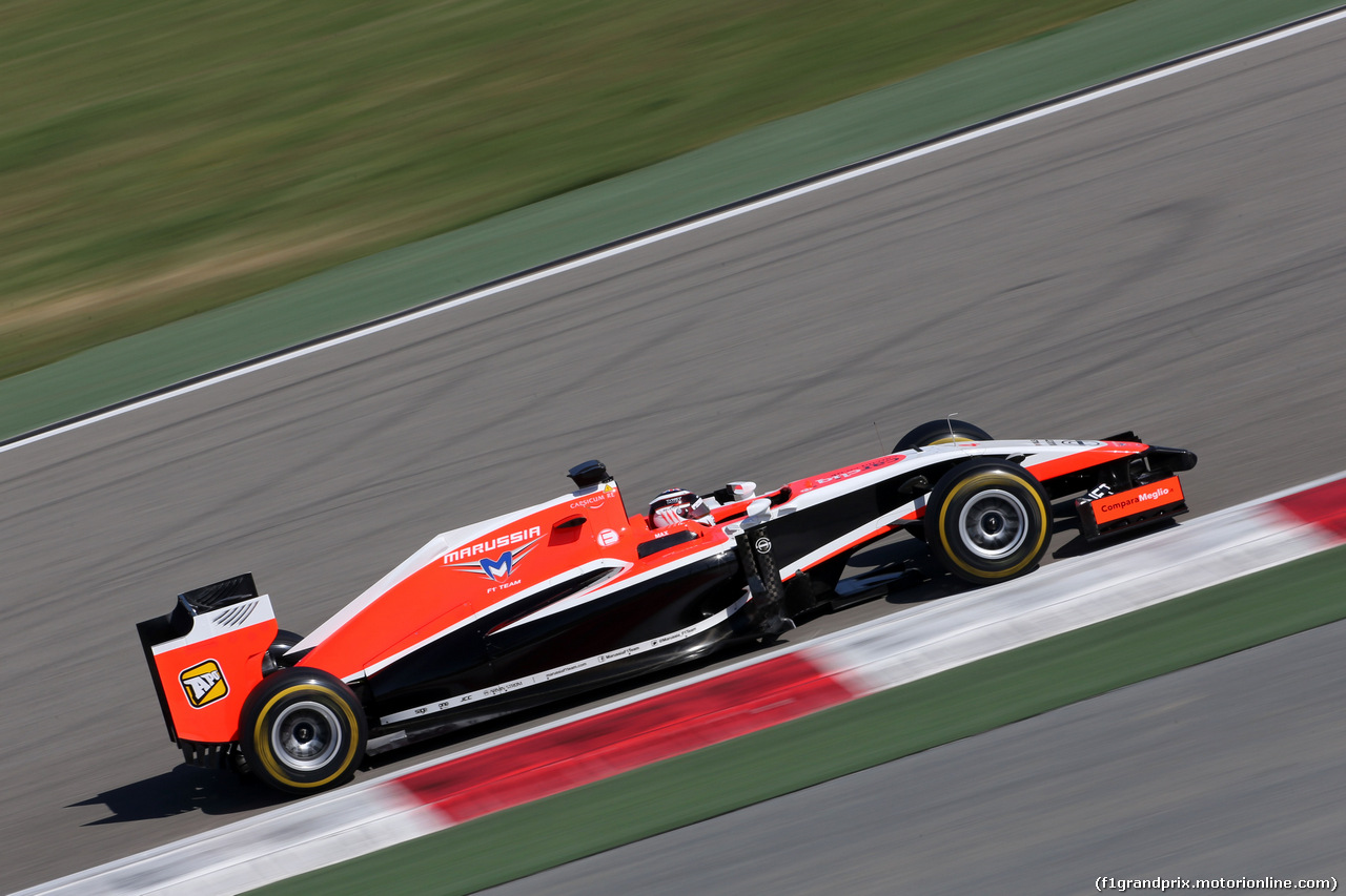 TEST F1 BAHRAIN 02 MARZO, Max Chilton (GBR), Marussia F1 Team 
02.03.2014. Formula One Testing, Bahrain Test Two, Day Four, Sakhir, Bahrain.