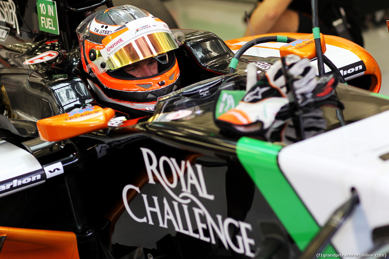 TEST F1 BAHRAIN 02 MARZO, Nico Hulkenberg (GER) Sahara Force India F1 VJM07.
02.03.2014. Formula One Testing, Bahrain Test Two, Day Four, Sakhir, Bahrain.