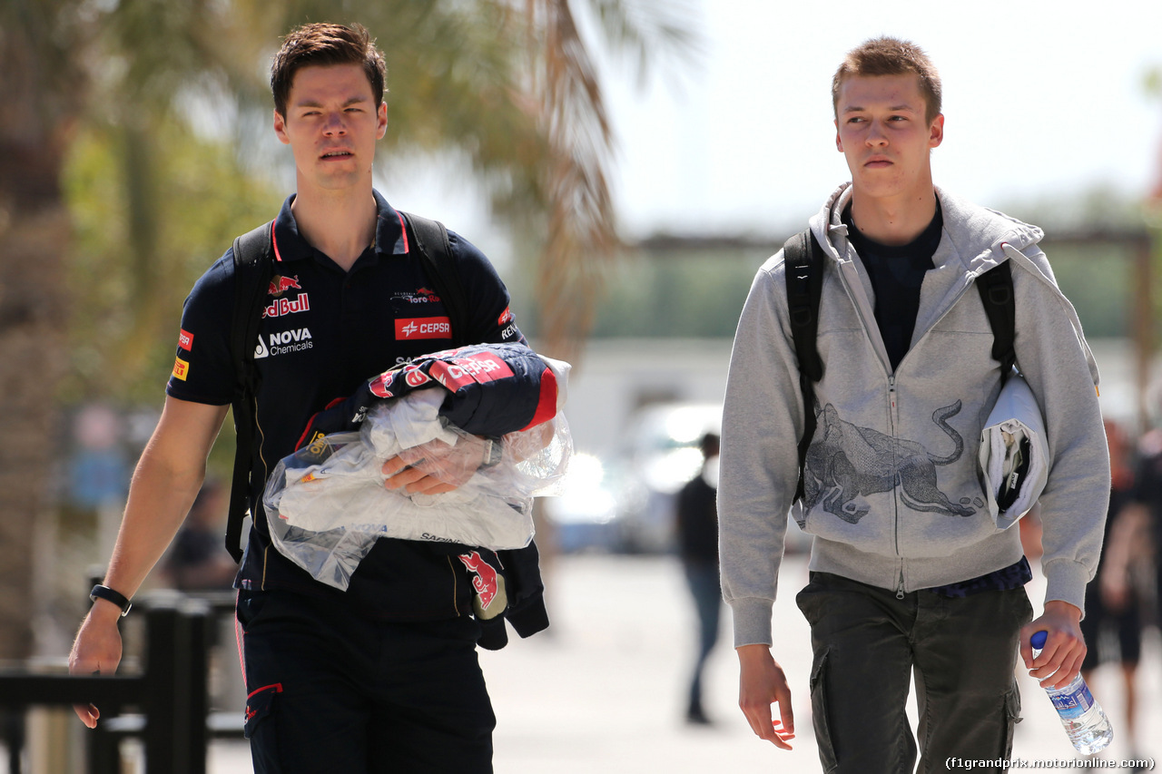 TEST F1 BAHRAIN 02 MARZO, Daniil Kvyat (RUS), Scuderia Toro Rosso 
02.03.2014. Formula One Testing, Bahrain Test Two, Day Four, Sakhir, Bahrain.