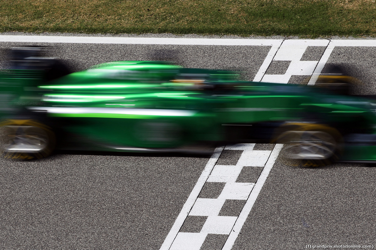 TEST F1 BAHRAIN 02 MARZO, Kamui Kobayashi (JPN) Caterham CT05.
02.03.2014. Formula One Testing, Bahrain Test Two, Day Four, Sakhir, Bahrain.