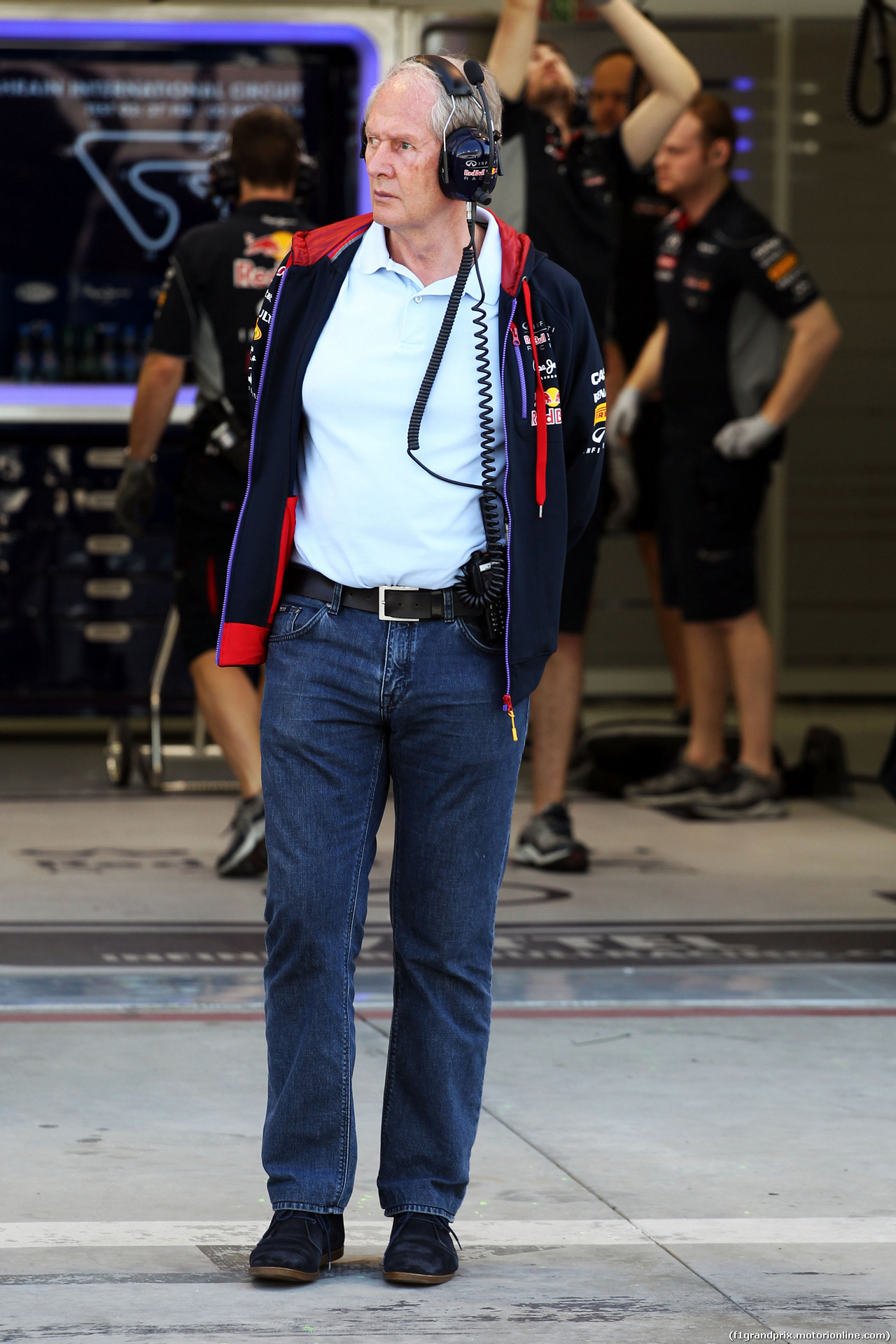 TEST F1 BAHRAIN 02 MARZO, Dr Helmut Marko (AUT) Red Bull Motorsport Consultant.
02.03.2014. Formula One Testing, Bahrain Test Two, Day Four, Sakhir, Bahrain.