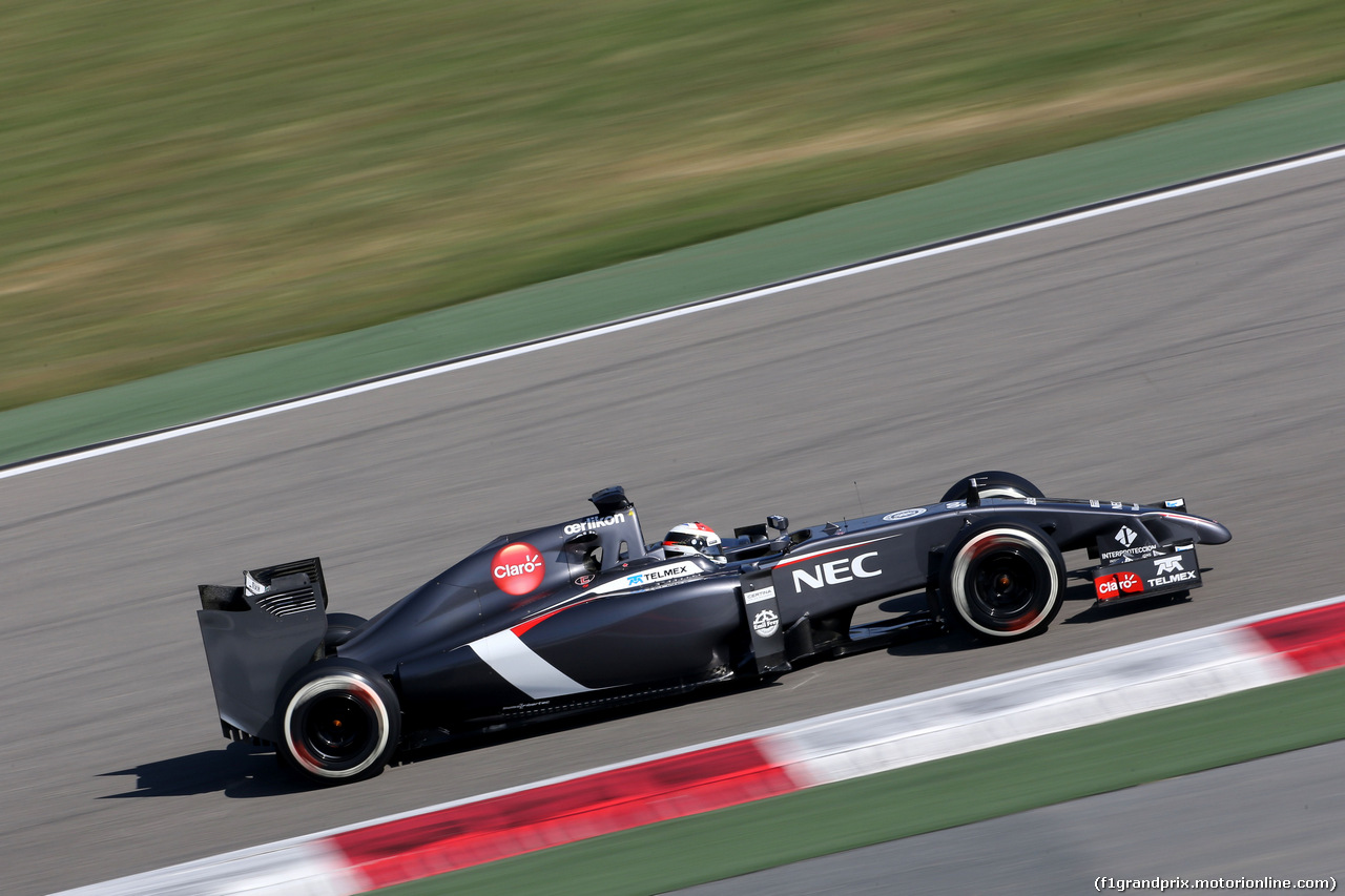 TEST F1 BAHRAIN 02 MARZO, Adrian Sutil (GER), Sauber F1 Team 
02.03.2014. Formula One Testing, Bahrain Test Two, Day Four, Sakhir, Bahrain.