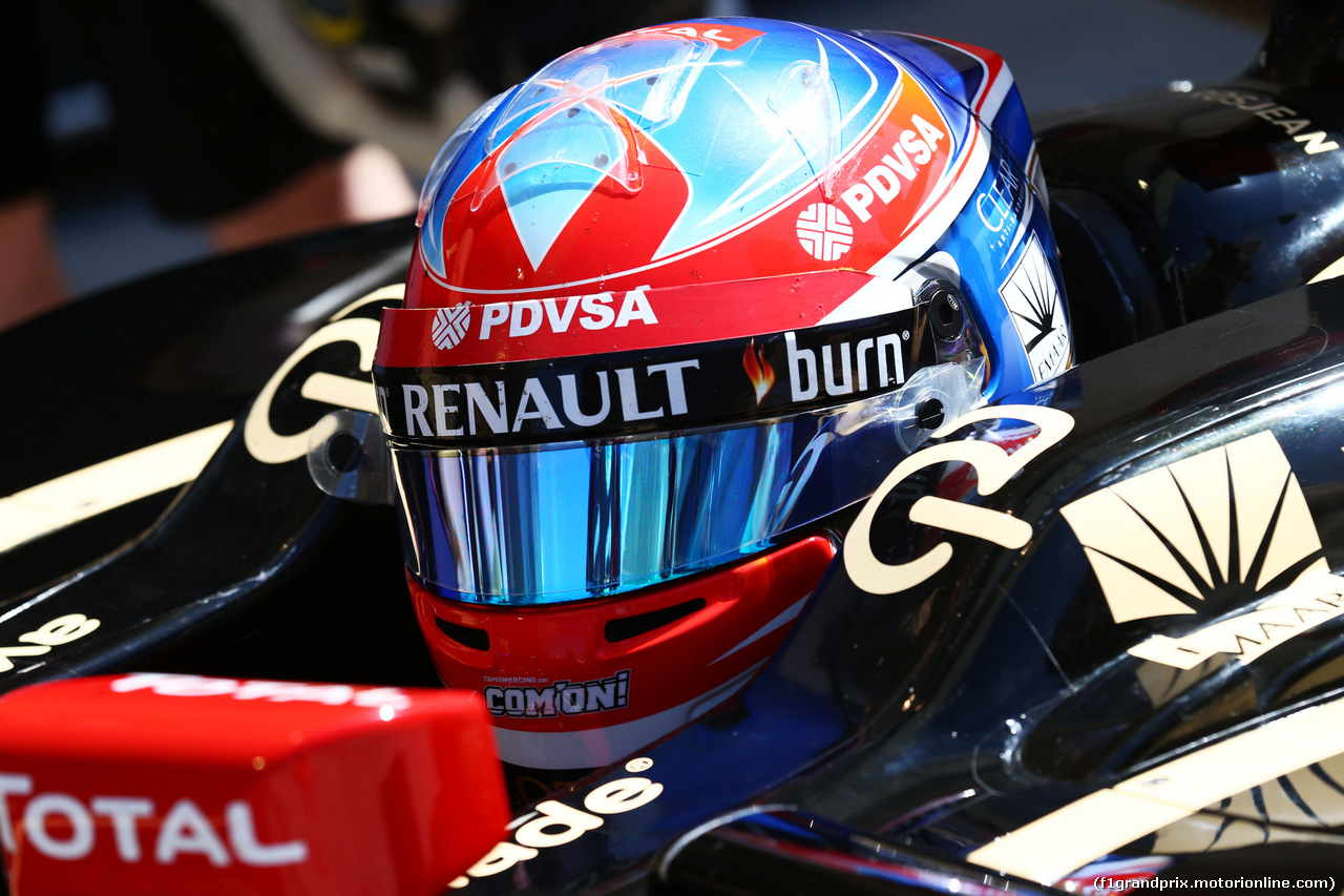 TEST F1 BAHRAIN 02 MARZO, Romain Grosjean (FRA) Lotus F1 E22.
02.03.2014. Formula One Testing, Bahrain Test Two, Day Four, Sakhir, Bahrain.