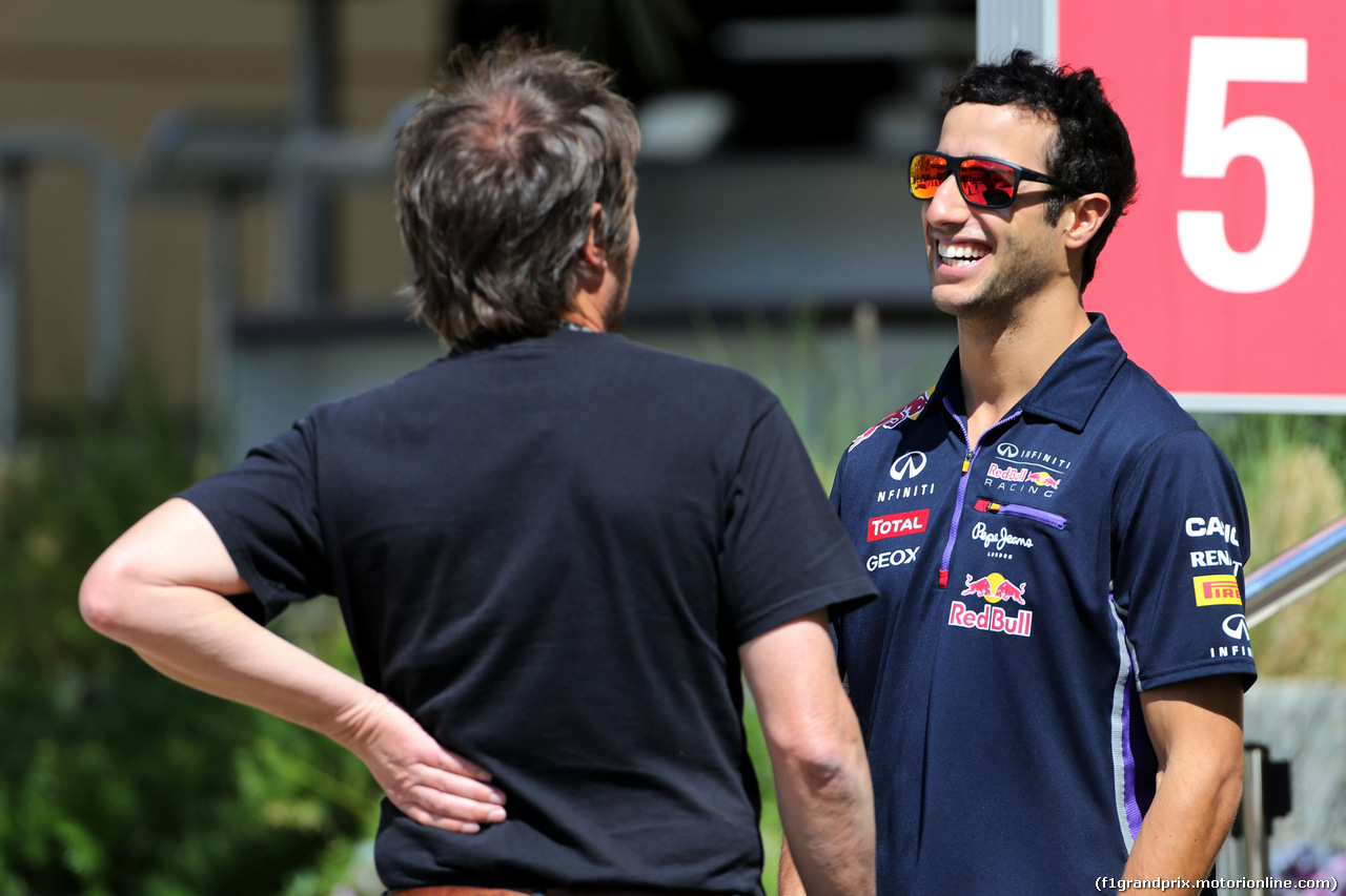 TEST F1 BAHRAIN 02 MARZO, Daniel Ricciardo (AUS), Red Bull Racing 
02.03.2014. Formula One Testing, Bahrain Test Two, Day Four, Sakhir, Bahrain.