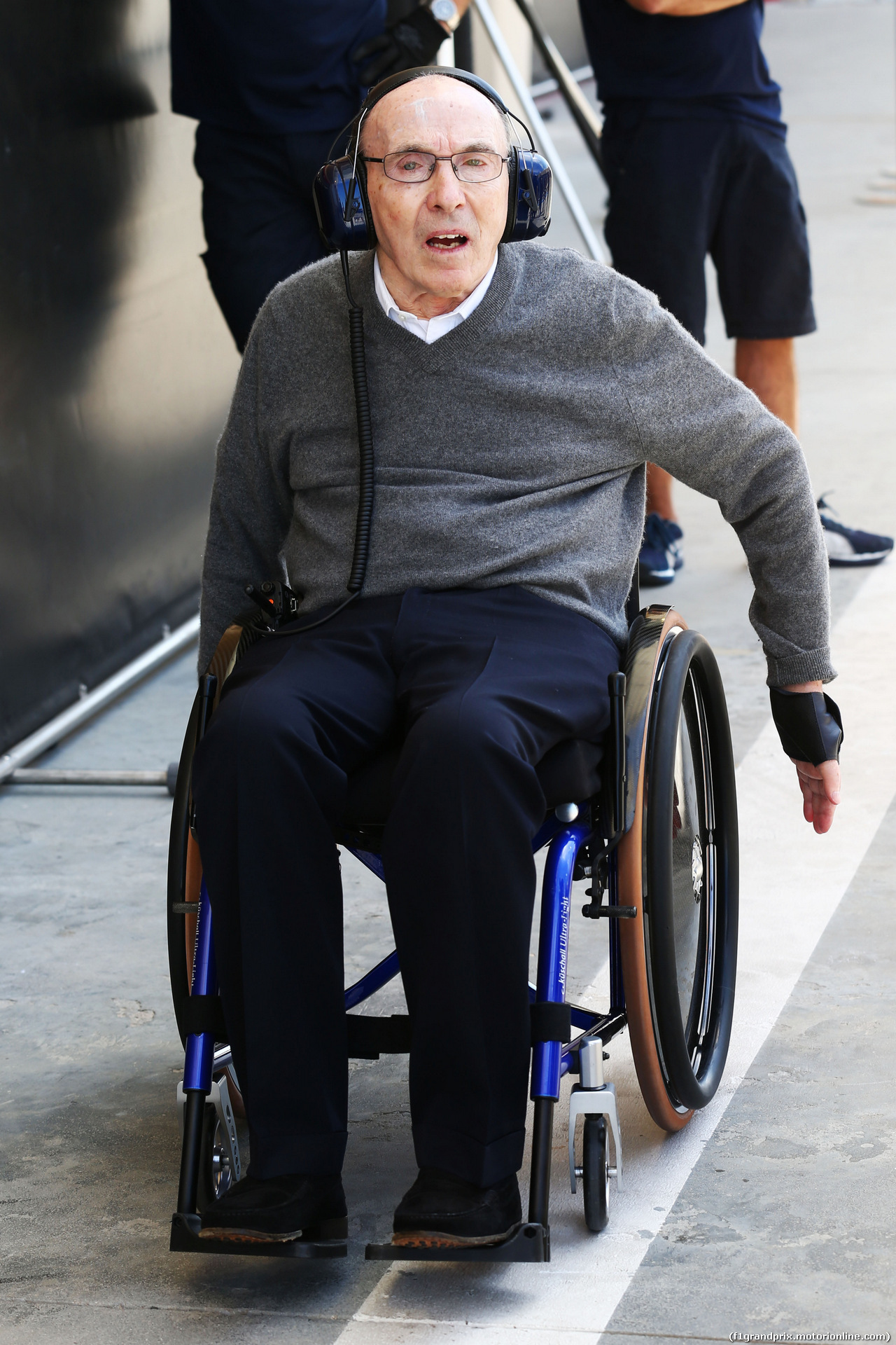 TEST F1 BAHRAIN 02 MARZO, Frank Williams (GBR) Williams Team Owner.
02.03.2014. Formula One Testing, Bahrain Test Two, Day Four, Sakhir, Bahrain.