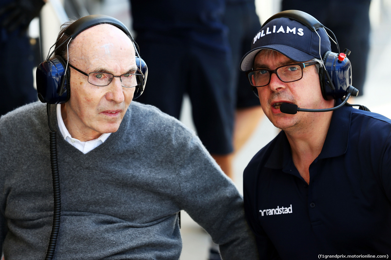 TEST F1 BAHRAIN 02 MARZO, Frank Williams (GBR) Williams Team Owner.
02.03.2014. Formula One Testing, Bahrain Test Two, Day Four, Sakhir, Bahrain.