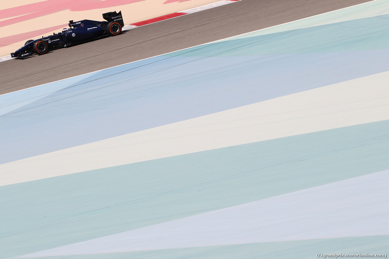 TEST F1 BAHRAIN 02 MARZO, Valtteri Bottas (FIN) Williams FW36.
02.03.2014. Formula One Testing, Bahrain Test Two, Day Four, Sakhir, Bahrain.