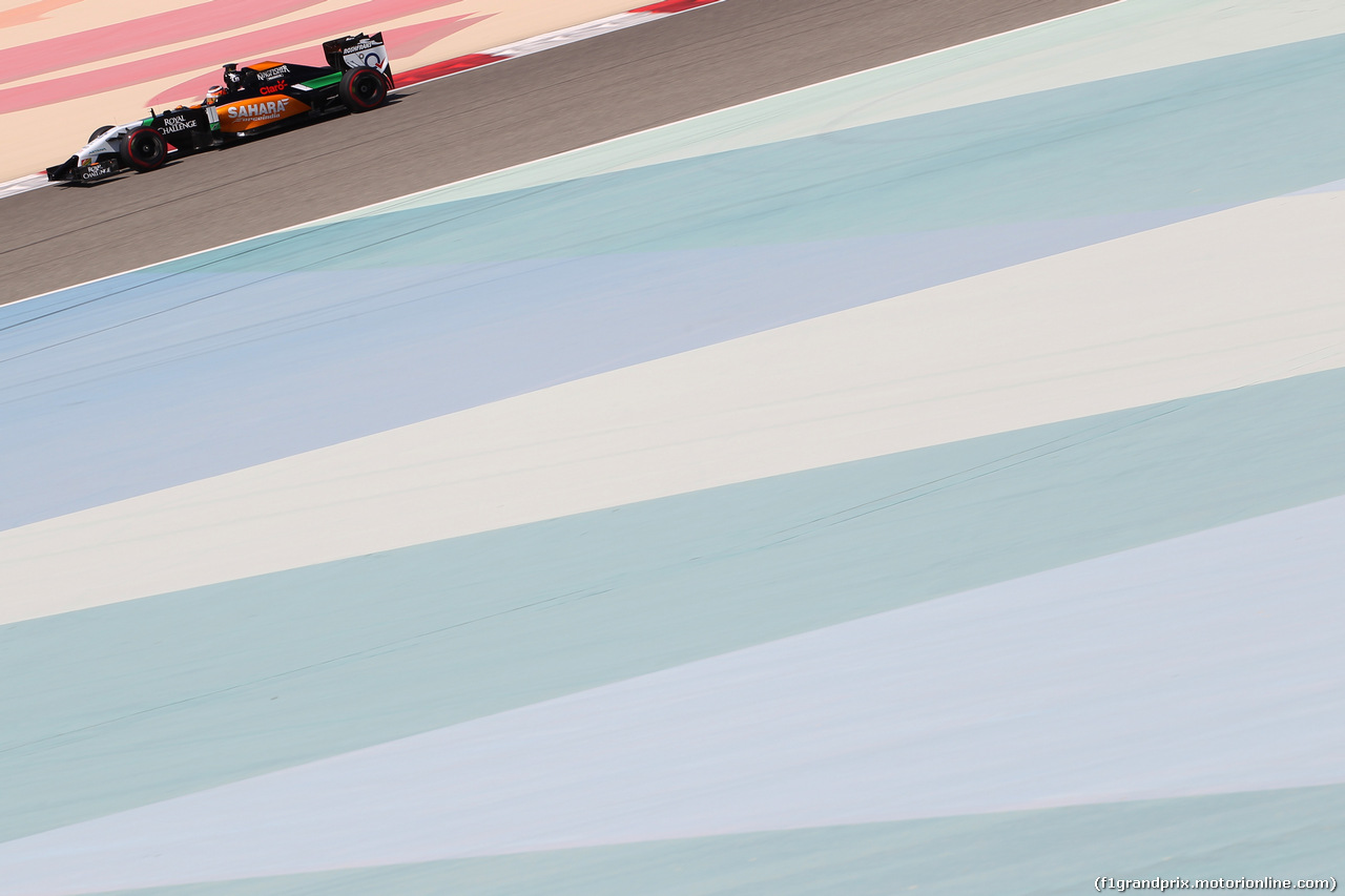 TEST F1 BAHRAIN 02 MARZO, Nico Hulkenberg (GER) Sahara Force India F1 VJM07.
02.03.2014. Formula One Testing, Bahrain Test Two, Day Four, Sakhir, Bahrain.