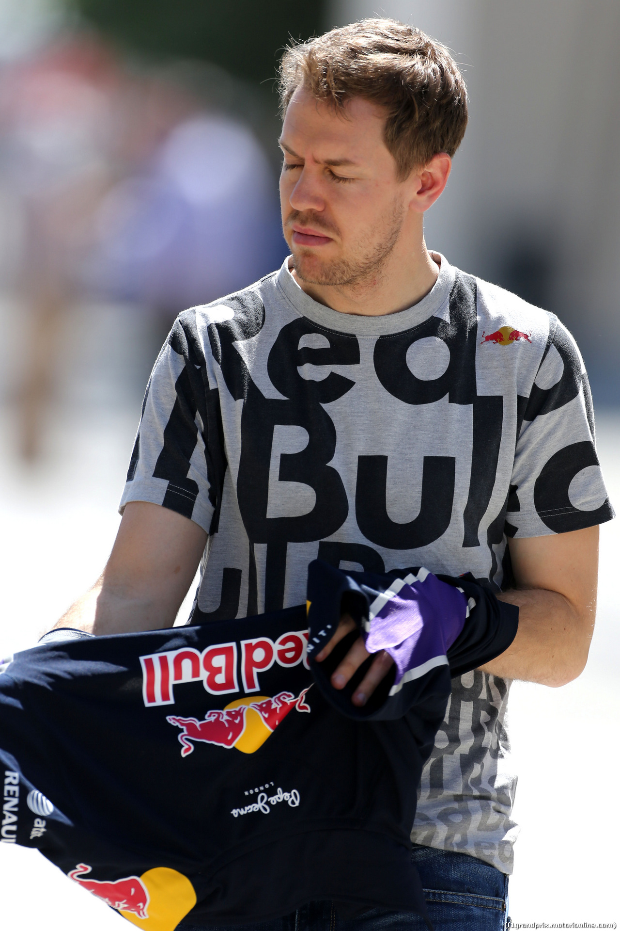 TEST F1 BAHRAIN 02 MARZO, Sebastian Vettel (GER), Red Bull Racing 
02.03.2014. Formula One Testing, Bahrain Test Two, Day Four, Sakhir, Bahrain.