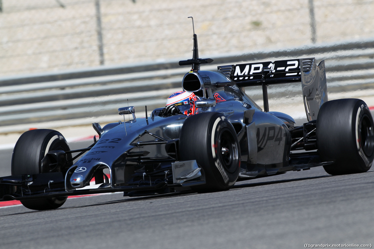 TEST F1 BAHRAIN 02 MARZO, Jenson Button (GBR) McLaren MP4-29.
02.03.2014. Formula One Testing, Bahrain Test Two, Day Four, Sakhir, Bahrain.
-