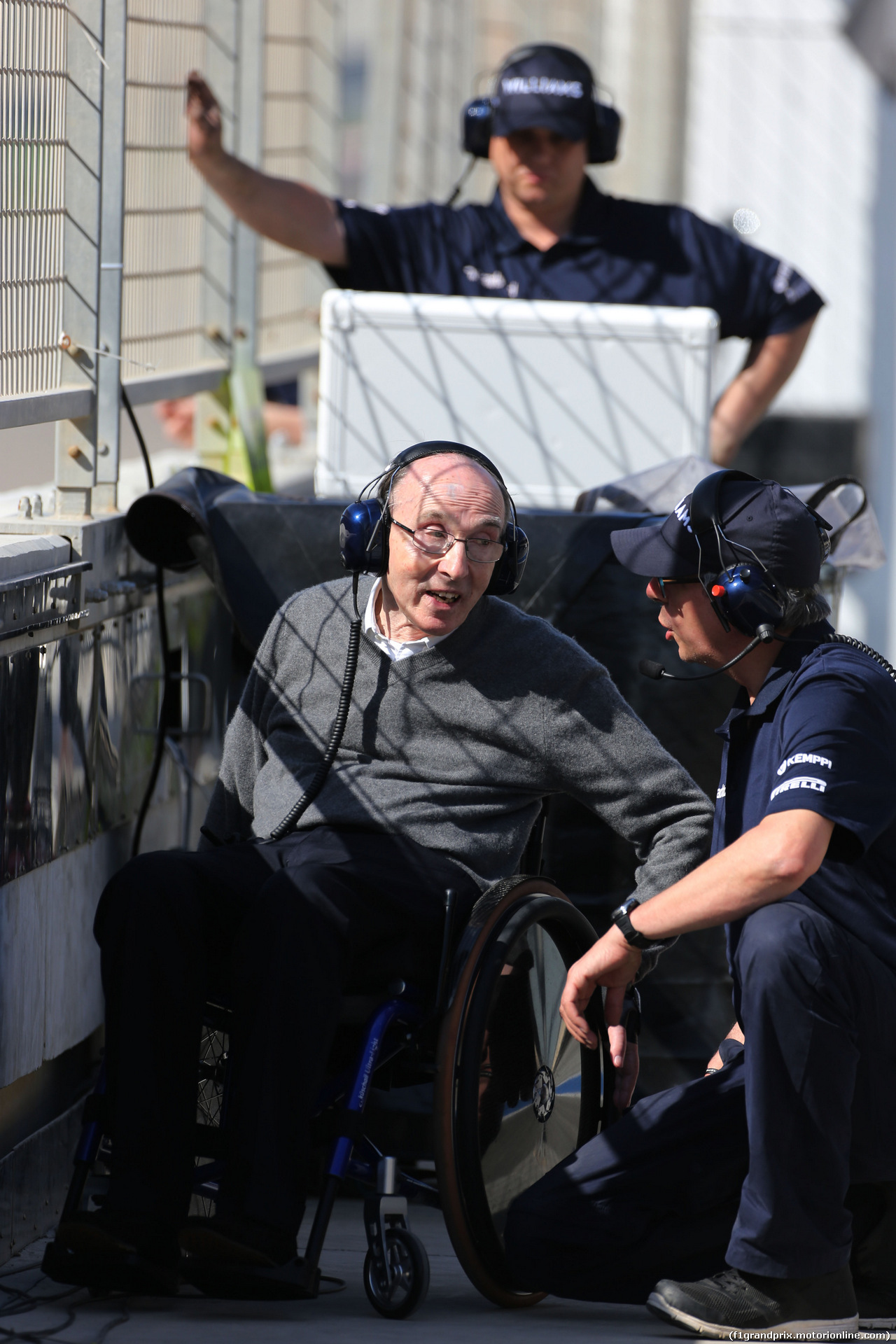 TEST F1 BAHRAIN 02 MARZO, Sir Franck Williams (GBR), Williams F1 Team owner 
02.03.2014. Formula One Testing, Bahrain Test Two, Day Four, Sakhir, Bahrain.