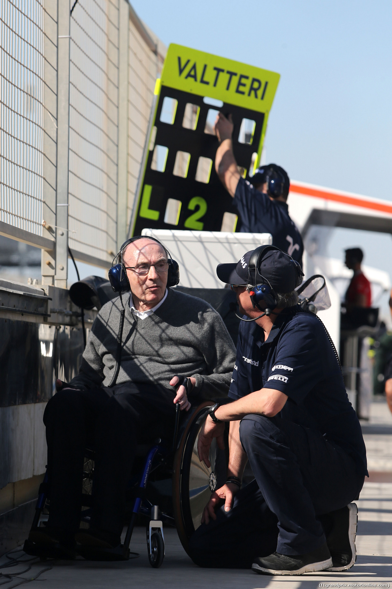 TEST F1 BAHRAIN 02 MARZO, Sir Franck Williams (GBR), Williams F1 Team owner 
02.03.2014. Formula One Testing, Bahrain Test Two, Day Four, Sakhir, Bahrain.