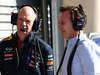 TEST F1 BAHRAIN 19 FEBBRAIO, (L to R): Adrian Newey (GBR) Red Bull Racing Chief Technical Officer with Christian Horner (GBR) Red Bull Racing Team Principal.
19.02.2014. Formula One Testing, Bahrain Test One, Day One, Sakhir, Bahrain.