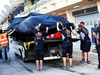 TEST F1 BAHRAIN 19 FEBBRAIO, The Red Bull Racing RB10 of Sebastian Vettel (GER) Red Bull Racing is recovered back to the pits on the back of a truck.