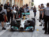 TEST F1 BAHRAIN 19 FEBBRAIO, Lewis Hamilton (GBR) Mercedes AMG F1 W05 in the pits with sensor equipment.
19.02.2014. Formula One Testing, Bahrain Test One, Day One, Sakhir, Bahrain.