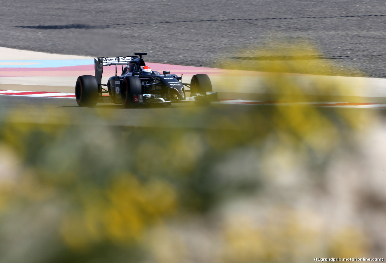 TEST F1 BAHRAIN 19 FEBBRAIO, Adrian Sutil (GER), Sauber F1 Team 
19.02.2014. Formula One Testing, Bahrain Test One, Day One, Sakhir, Bahrain.