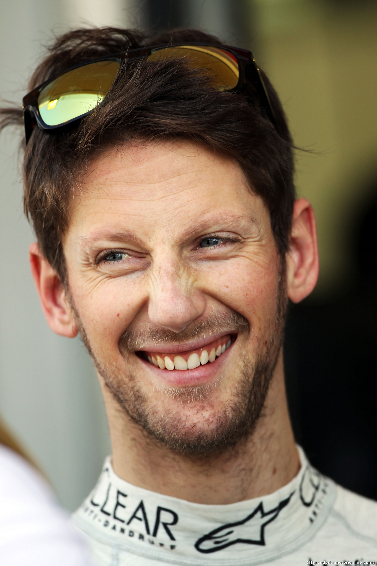 TEST F1 BAHRAIN 19 FEBBRAIO, Romain Grosjean (FRA) Lotus F1 Team.
19.02.2014. Formula One Testing, Bahrain Test One, Day One, Sakhir, Bahrain.