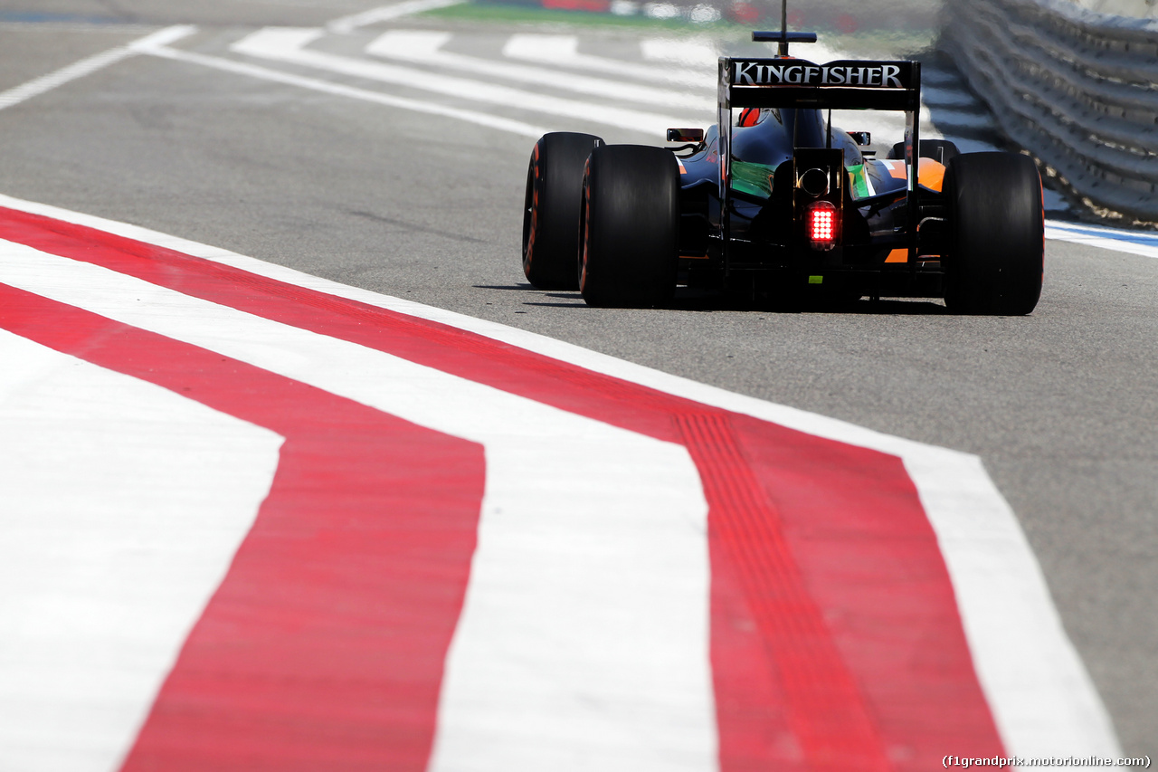 TEST F1 BAHRAIN 19 FEBBRAIO, Nico Hulkenberg (GER) Sahara Force India F1 VJM07.
19.02.2014. Formula One Testing, Bahrain Test One, Day One, Sakhir, Bahrain.